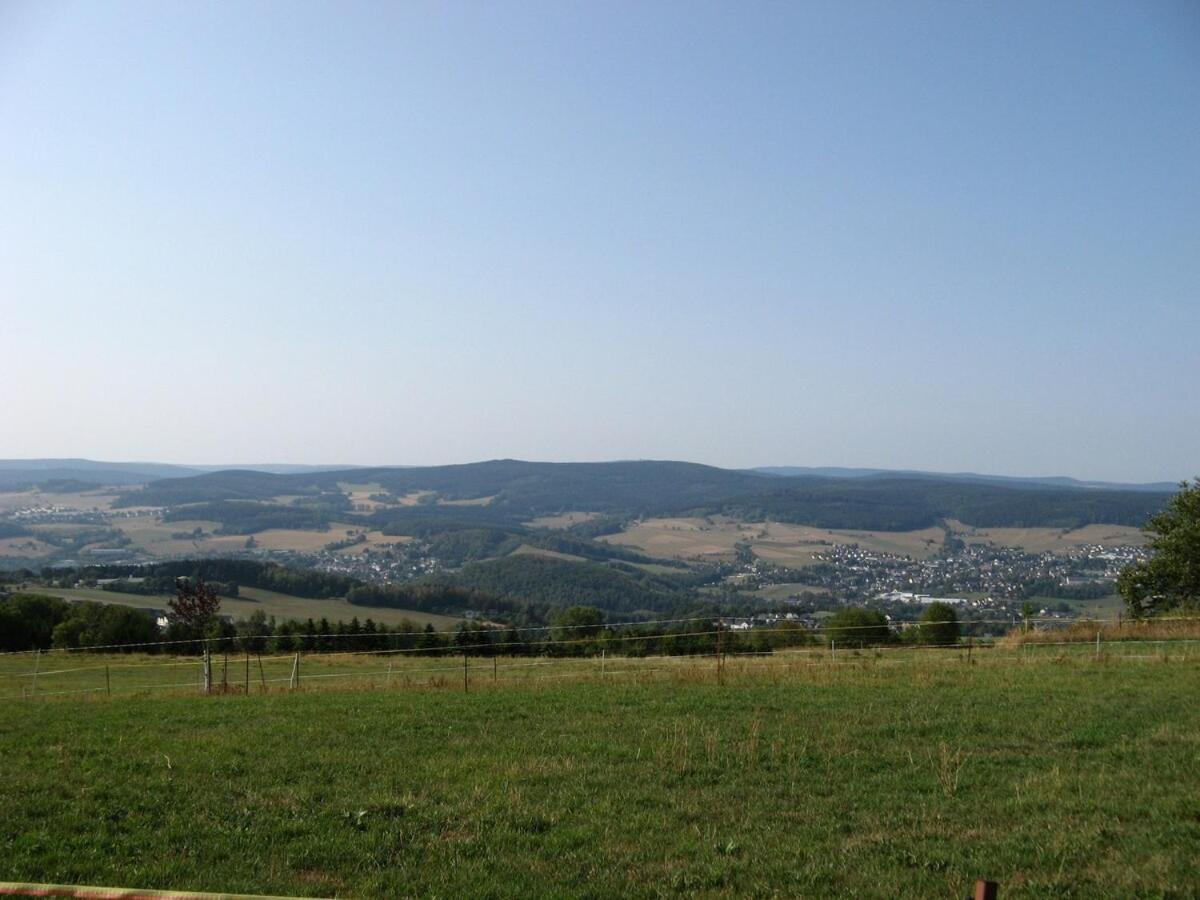 Am Balkon Des Erzgebirges Appartement Bernsbach Buitenkant foto