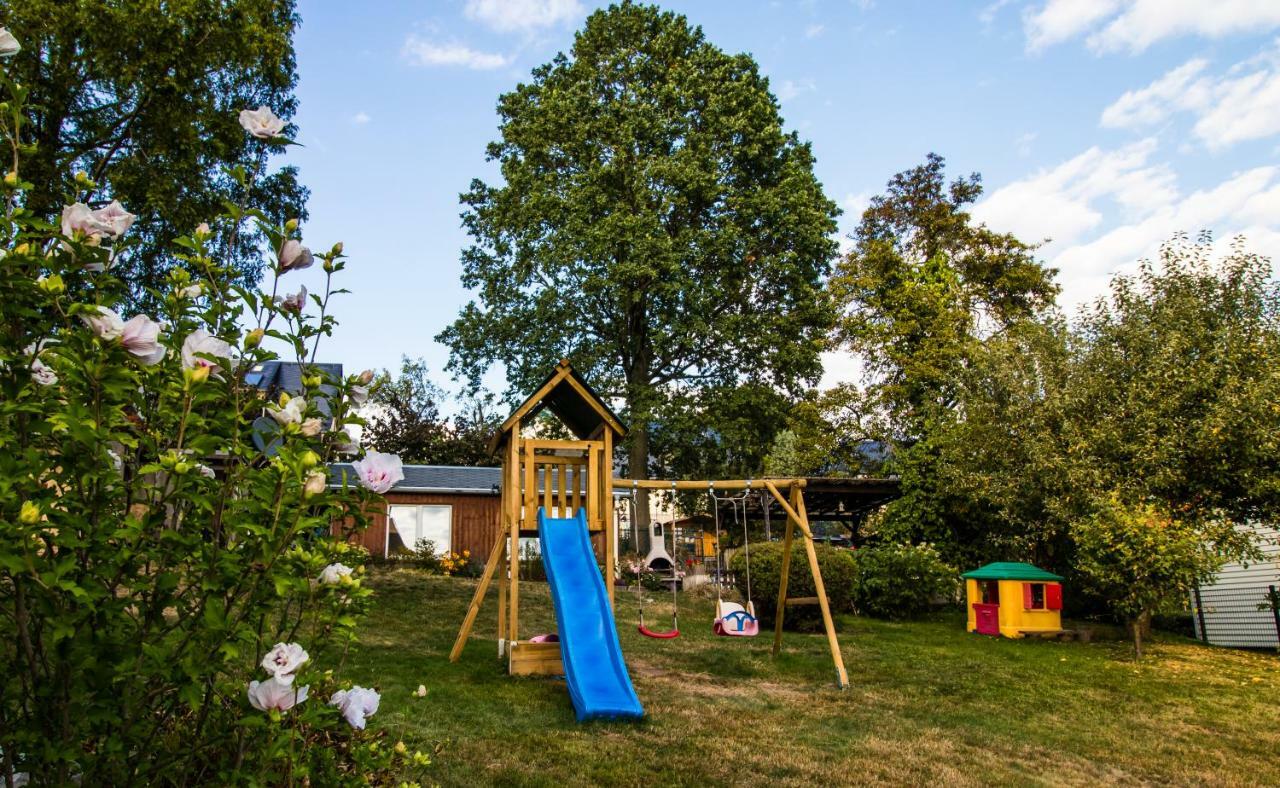 Am Balkon Des Erzgebirges Appartement Bernsbach Buitenkant foto